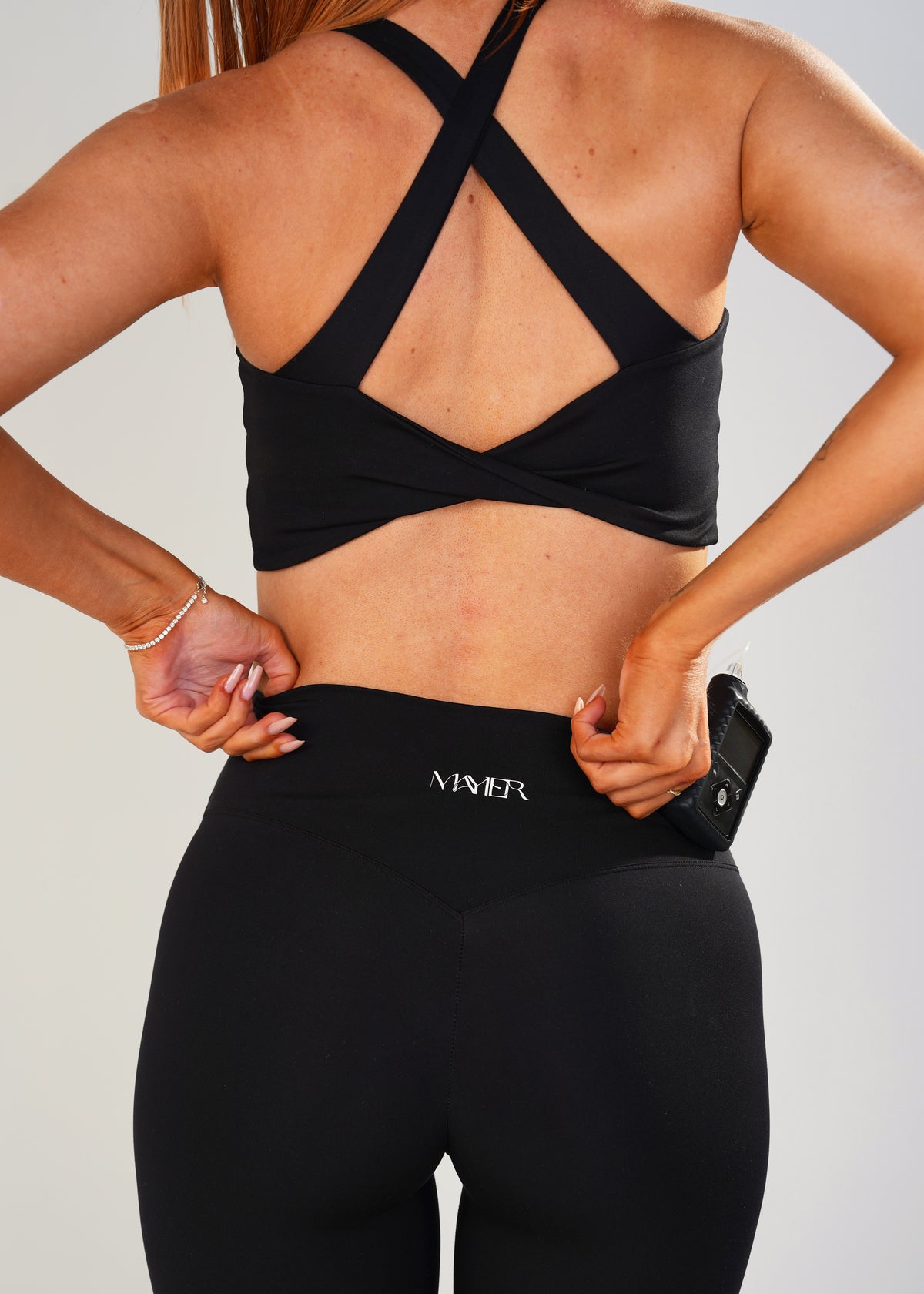 After Dark, First Light, Full Length Long Leggings by Mayier.  High rise seamless performance leggings, luxe matte finish